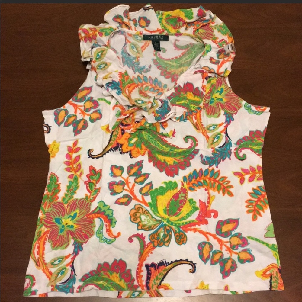 Ralph Lauren floral tank